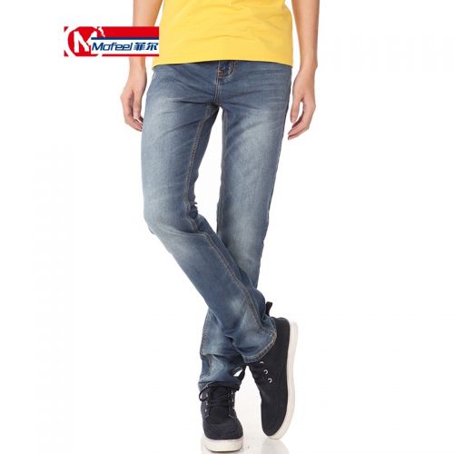 Jeans pour jeunesse MOFEEL Coton polyester polyuréthane élastique fibre spandex printemps - Ref 1478765