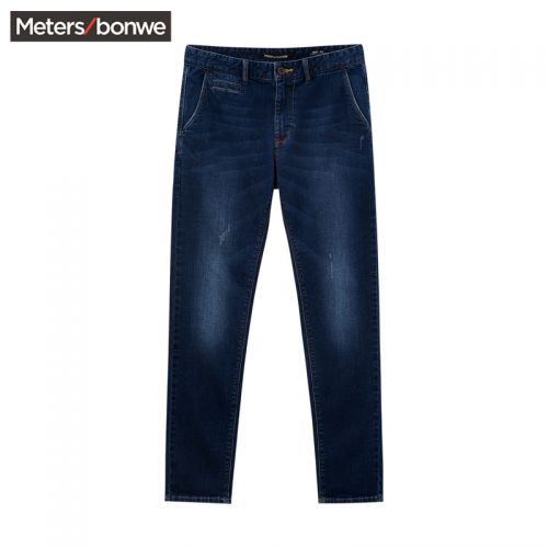 Jeans pour jeunesse METERS BONWE Coton fibre élastique de polyuréthane spandex été - Ref 1478969