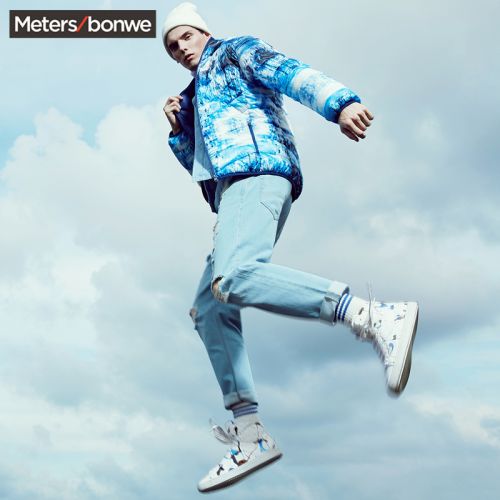 Jeans pour adolescent METERS BONWE en coton automne - Ref 1479175