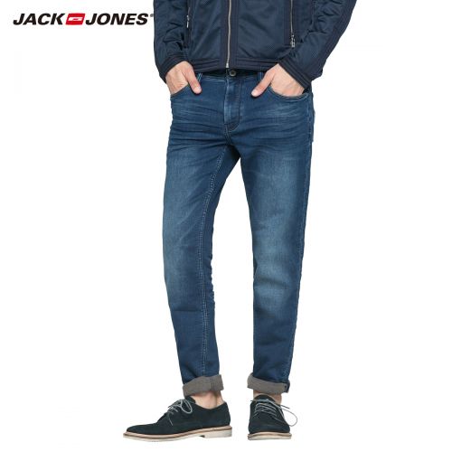 Jeans pour jeunesse pieds Slim JACK JONES en coton printemps - Ref 1479384