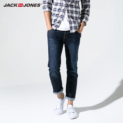 Jeans pour jeunesse pieds Slim JACK JONES en coton été - Ref 1479427