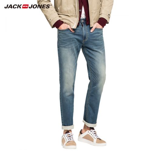 Jeans pour jeunesse pieds Slim JACK JONES en coton printemps - Ref 1479449