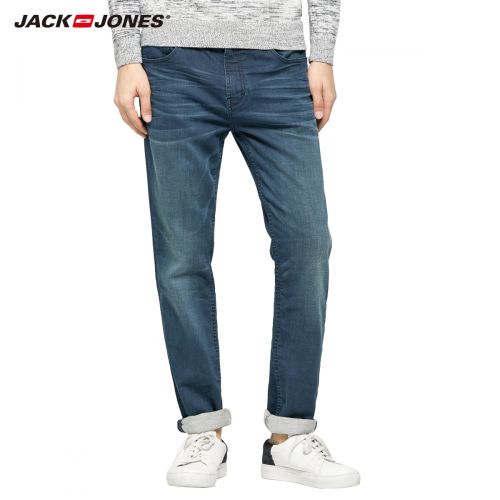 Jeans pour jeunesse pieds Slim JACK JONES en coton printemps - Ref 1479511
