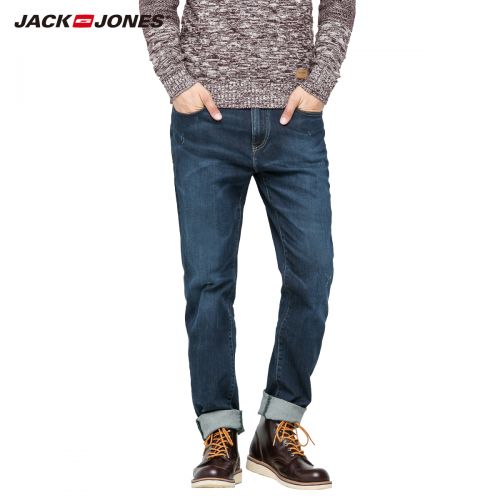 Jeans pour jeunesse pieds Slim JACK JONES coton Quatre saisons - Ref 1479521