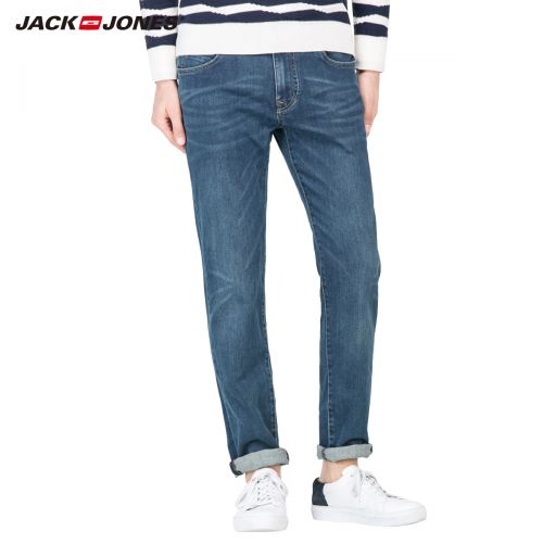 Jeans pour jeunesse pieds Slim JACK JONES en coton printemps - Ref 1479535