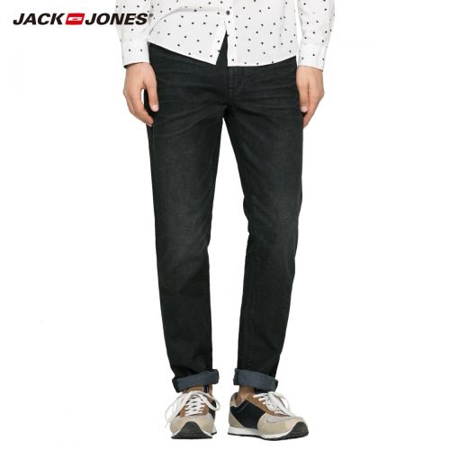 Jeans pour jeunesse pieds Slim JACK JONES en coton automne - Ref 1479550
