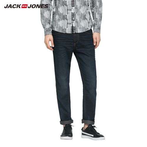 Jeans pour jeunesse pieds Slim JACK JONES Fibre élastique en polyuréthane spandex de fibres polyester Quatre saisons - Ref 1479553