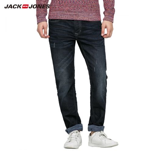 Jeans pour jeunesse pieds Slim JACK JONES en coton Quatre saisons - Ref 1479571