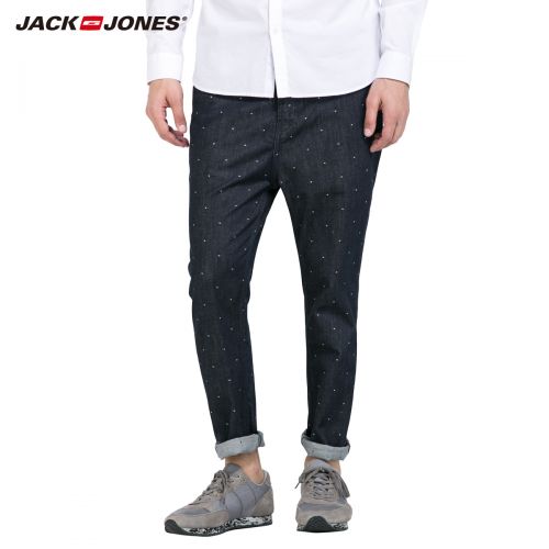 Jeans pour jeunesse pantalon bas entrejambe Croix JACK JONES en coton Quatre saisons - Ref 1479605