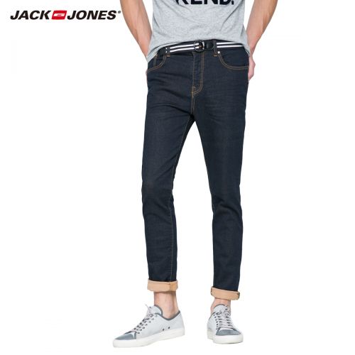 Jeans pour jeunesse pieds Slim JACK JONES Coton fibre élastique de polyuréthane spandex Quatre saisons - Ref 1479608