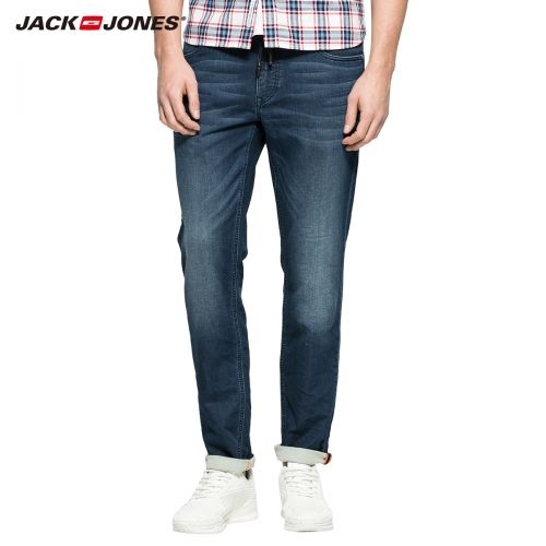 Jeans pour jeunesse pieds Slim JACK JONES en coton printemps - Ref 1479619