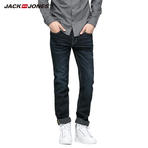 Jeans pour jeunesse pieds Slim JACK JONES en coton Quatre saisons - Ref 1479714