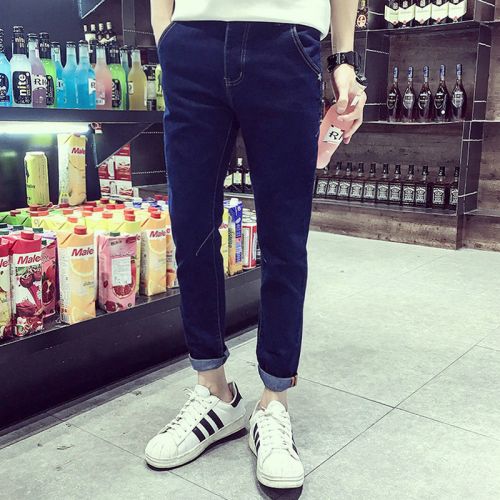 Jeans pour grands chantiers coupe droite LICHUN en coton été - Ref 1479797