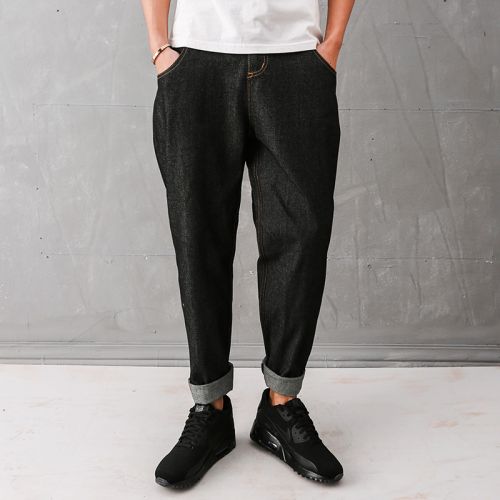 Jeans pour grands chantiers pantalon bas entrejambe Croix en coton automne - Ref 1479811