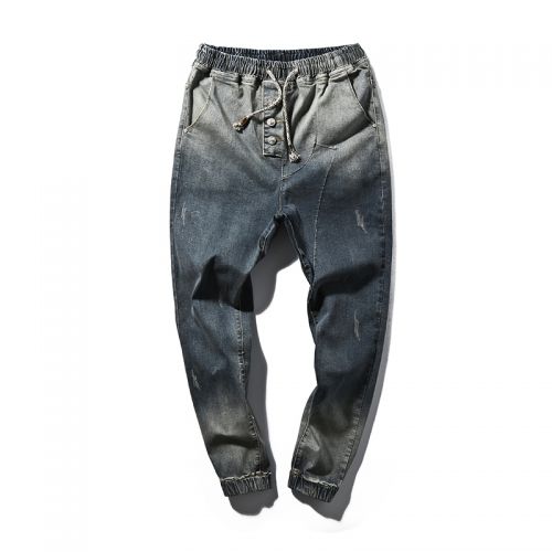 Jeans pour grands chantiers pieds Slim en coton automne - Ref 1479817