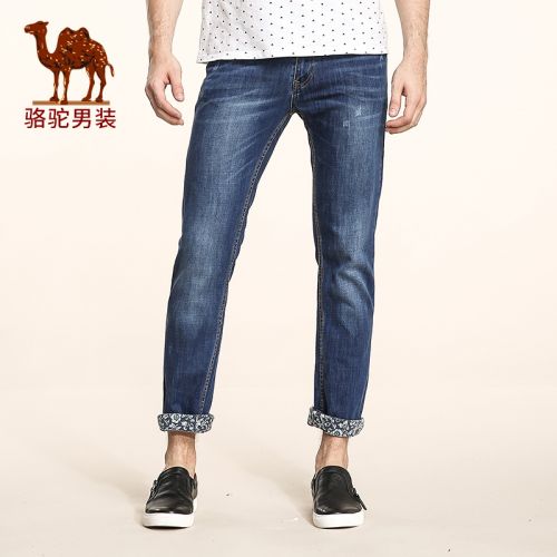 Jeans pour jeunesse pieds Slim CAMEL en coton - Ref 1479944