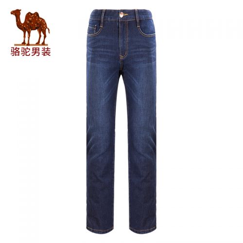 Jeans pour jeunesse droite CAMEL Coton fibre de polyester viscose polyuréthane élastique spandex - Ref 1479993