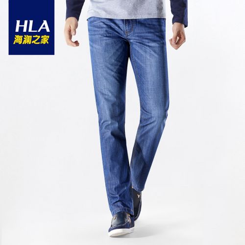 Jeans pour jeunesse droite HEILAN HOME coton printemps - Ref 1480072