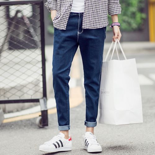Jeans pour adolescent pieds Slim en CVC été - Ref 1480180