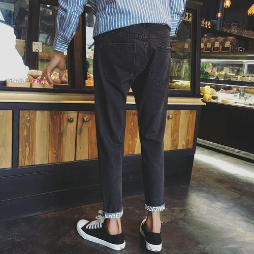 Jeans pour adolescent en coton automne - Ref 1480692