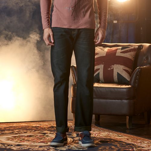 Jeans homme EDENBO en coton - Ref 1480947