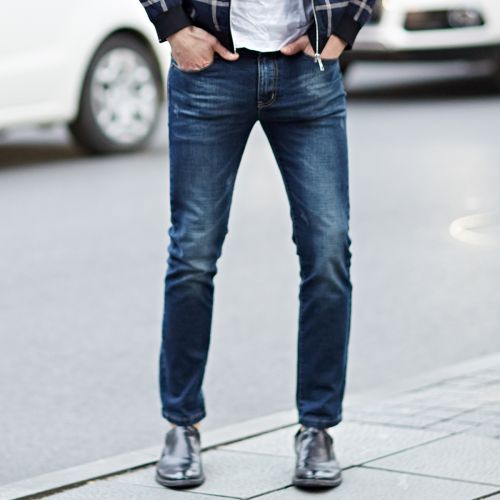 Jeans homme PROGEN en coton - Ref 1480990