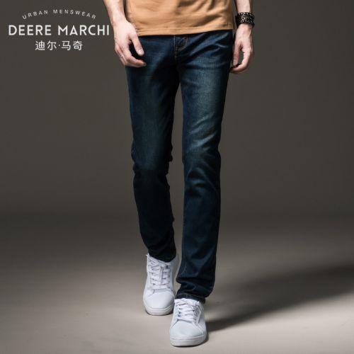 Jeans pour jeunesse pieds Slim DEERE MARCHI en coton automne - Ref 1481002