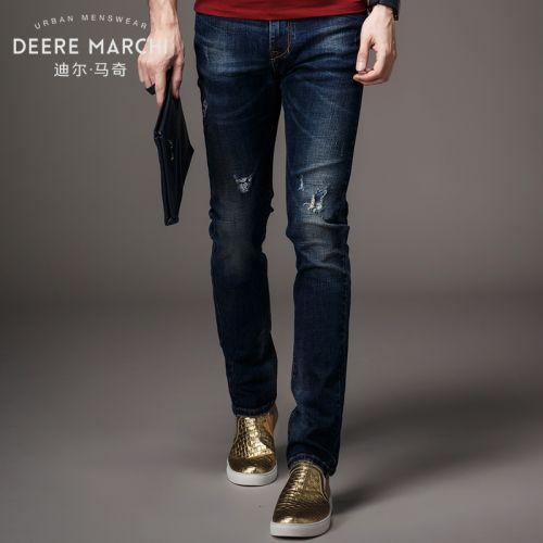 Jeans pour jeunesse DEERE MARCHI en coton printemps - Ref 1481032