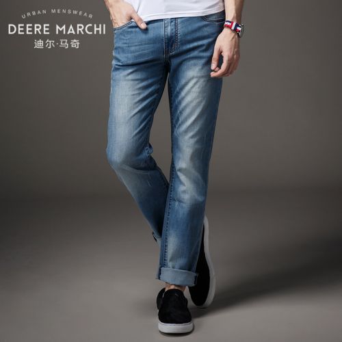 Jeans pour jeunesse DEERE MARCHI en coton printemps - Ref 1481038