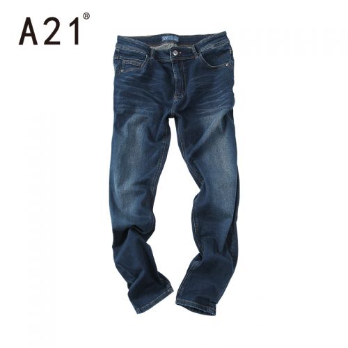 Jeans pour jeunesse pieds Slim Coton, de fibres polyester fibre élastique polyuréthane spandex automne - Ref 1481228