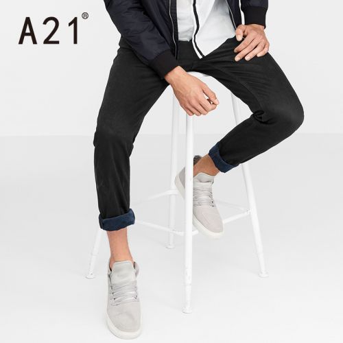 Jeans pour jeunesse coupe droite en coton automne - Ref 1481232