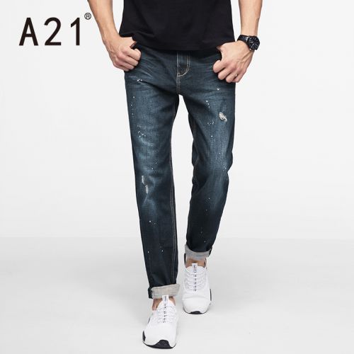 Jeans pour jeunesse droite coton automne - Ref 1481252