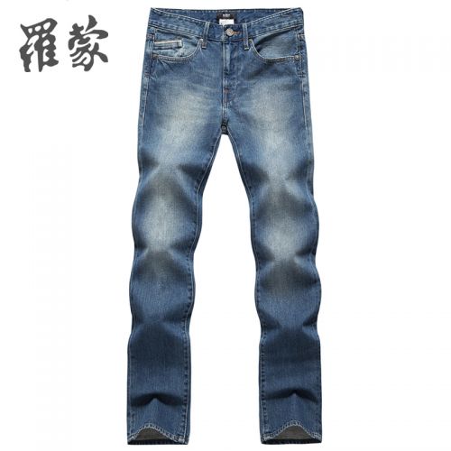 Jeans pour jeunesse coupe droite ROMON coton Quatre saisons - Ref 1481413