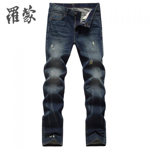 Jeans pour jeunesse coupe droite ROMON coton Quatre saisons - Ref 1481422
