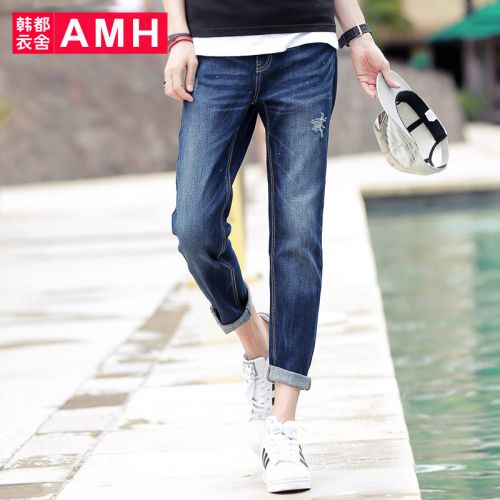 Jeans pour jeunesse droite coton été - Ref 1481486