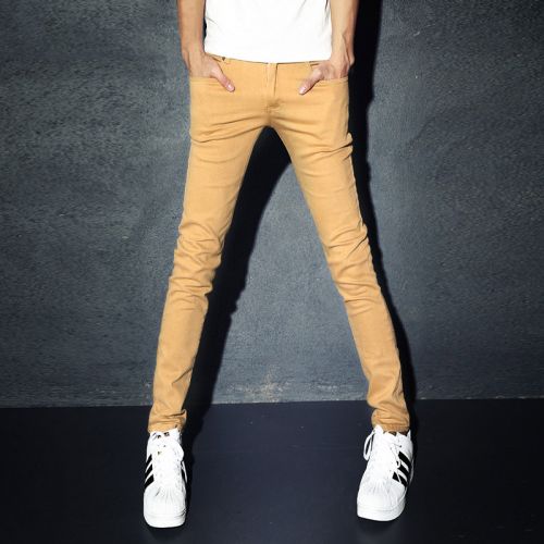 Jeans pour jeunesse pieds Slim GURBAKS en coton automne - Ref 1481527