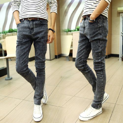 Jeans pour adolescent pieds Slim en CVC Quatre saisons - Ref 1481554