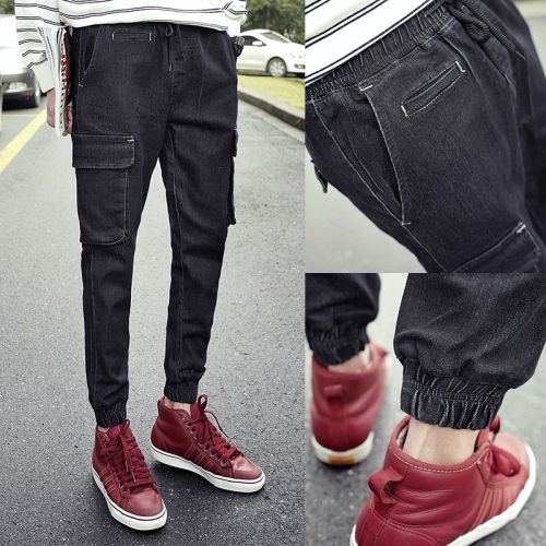 Jeans pour jeunesse Sarouel en coton Quatre saisons - Ref 1482175