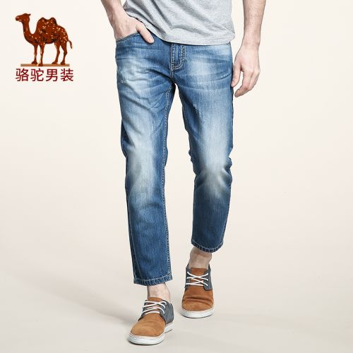 Jeans pour jeunesse pieds Slim CAMEL en coton été - Ref 1484520