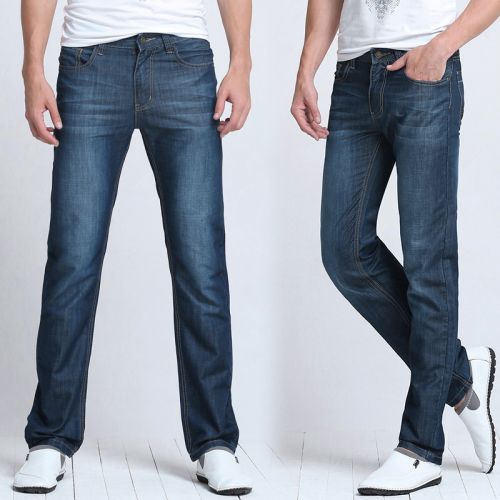 Jeans pour jeunesse coupe droite Coton Polyester été - Ref 1485167