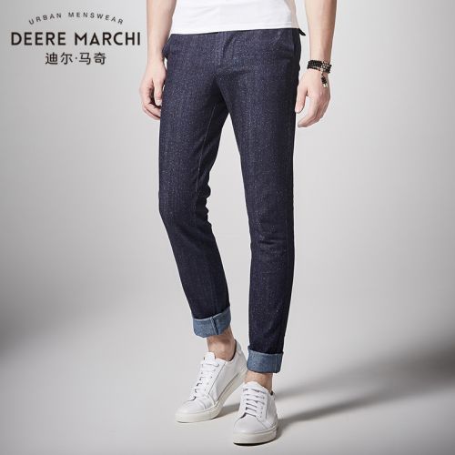 Jeans pour jeunesse pieds Slim DEERE MARCHI en coton été - Ref 1485541