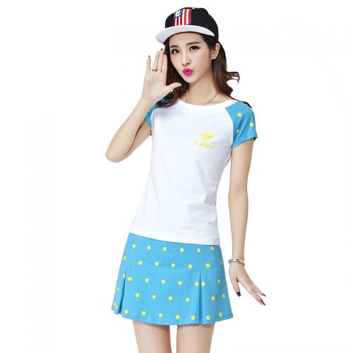 Jupe de sport femme en CVC - Ref 478230