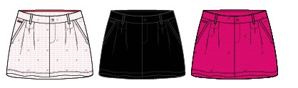 Jupe de sport femme - Ref 478962