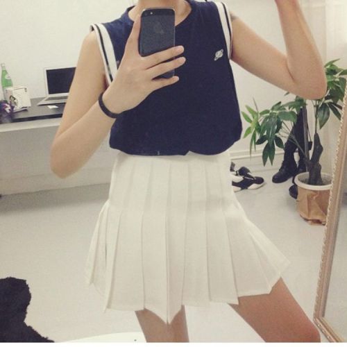 Jupe de sport femme en coton - Ref 479936