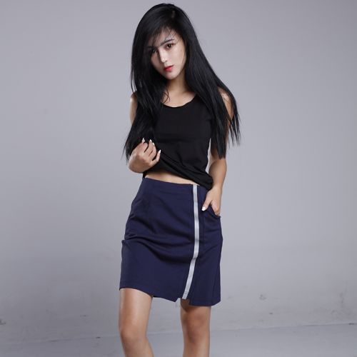 Jupe de sport femme en coton - Ref 480270