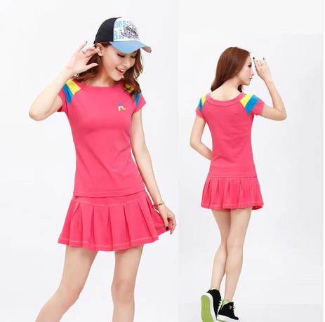 Jupe de sport femme en coton - Ref 481029