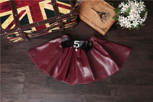 Jupe enfant en cuir - Ref 2050242
