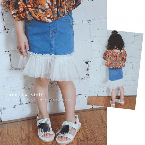 Jupe enfant COCO en toile - Ref 2050354