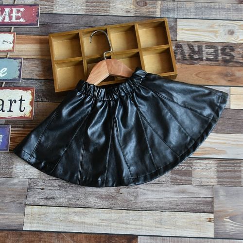 Jupe enfant en cuir - Ref 2052187