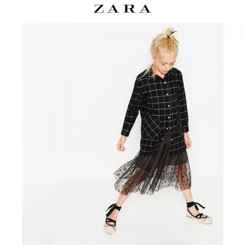Jupe enfant ZARA en mélange - Ref 2052495